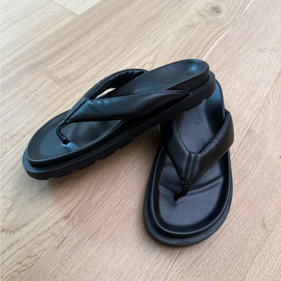 Zara Black Women's Sandals Never Worn 38 - Picture 1 of 3